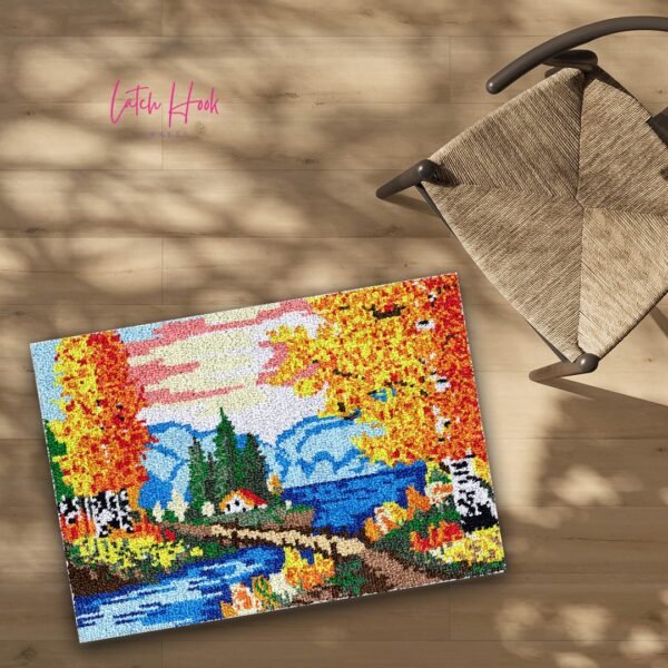Autumn Retreat - Latch Hook Rug Kit