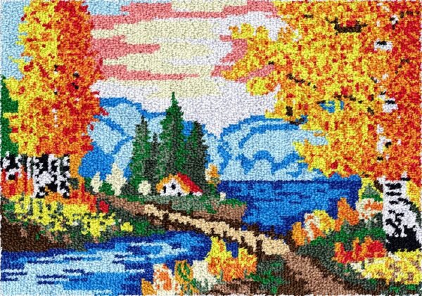Autumn Retreat - Latch Hook Rug Kit