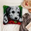 Baby Dalmatian - Latch Hook Pillow Kit