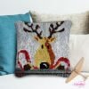 Baby Reindeer - Latch Hook Pillow Kit
