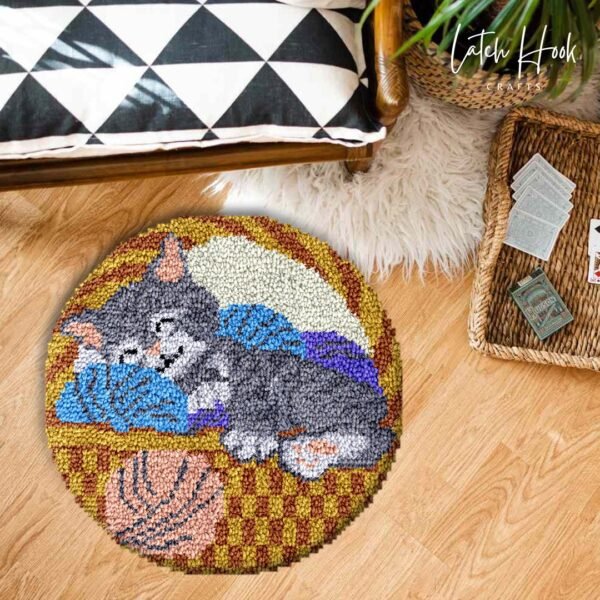 Basket Heaven - Latch Hook Rug Kit