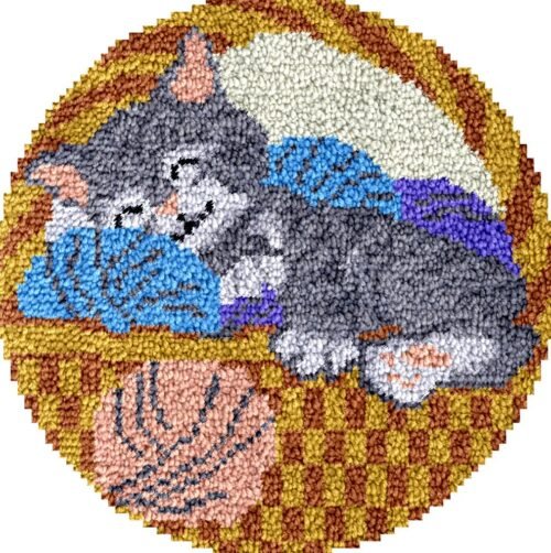 Basket Heaven - Latch Hook Rug Kit