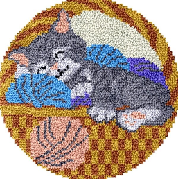 Basket Heaven - Latch Hook Rug Kit