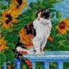 Basking in Sunflowers - Latch Hook Rug Kit