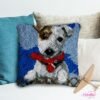 Beagle Pup - Latch Hook Pillow Kit