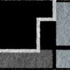 Black and Grey Pattern - Latch Hook Rug Kit