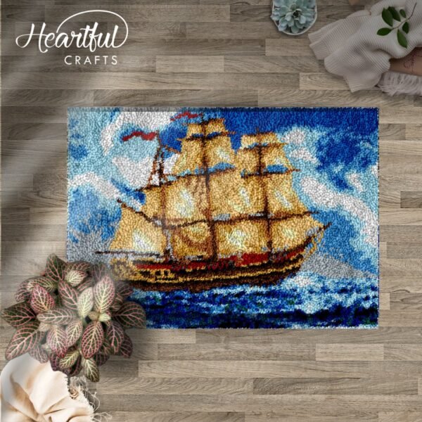 Bon Voyage - Latch Hook Rug Kit