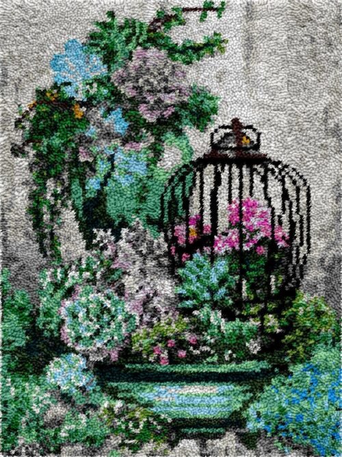 Bonsai Garden - Latch Hook Rug Kit
