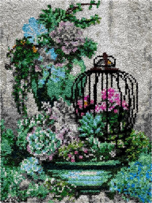 Bonsai Garden - Latch Hook Rug Kit