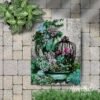 Bonsai Garden - Latch Hook Rug Kit