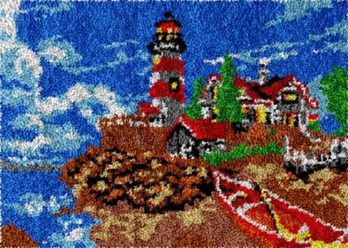 Border Coast - Latch Hook Rug Kit