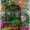 Botanical Sanctuary - Latch Hook Rug Kit