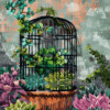 Botanical Sanctuary - Latch Hook Rug Kit