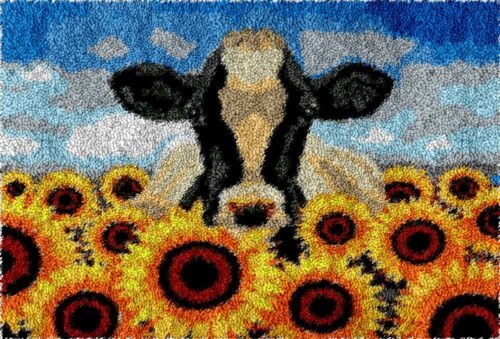 Bountiful Meadow - Latch Hook Rug Kit