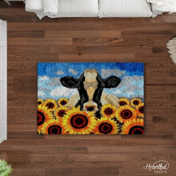 Bountiful Meadow - Latch Hook Rug Kit