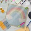 Bright Rainbow - Latch Hook Kit for Kids