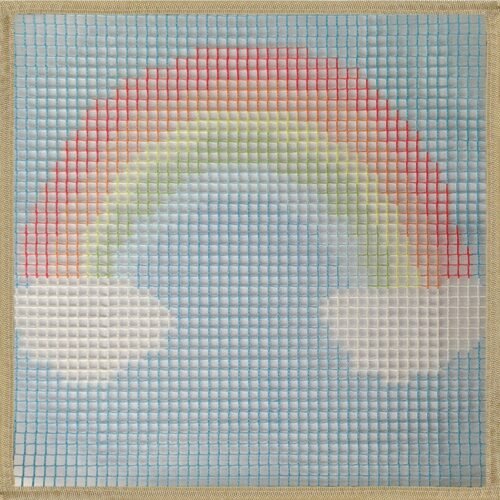 Bright Rainbow - Latch Hook Kit for Kids