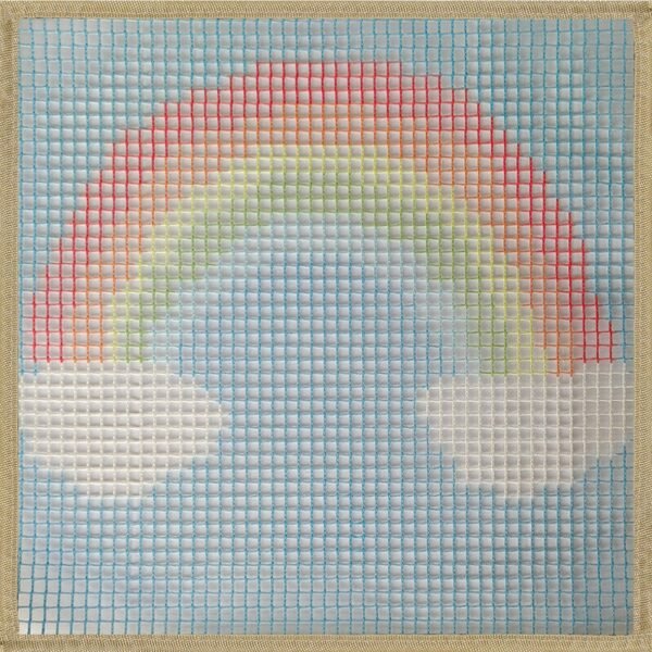 Bright Rainbow - Latch Hook Kit for Kids