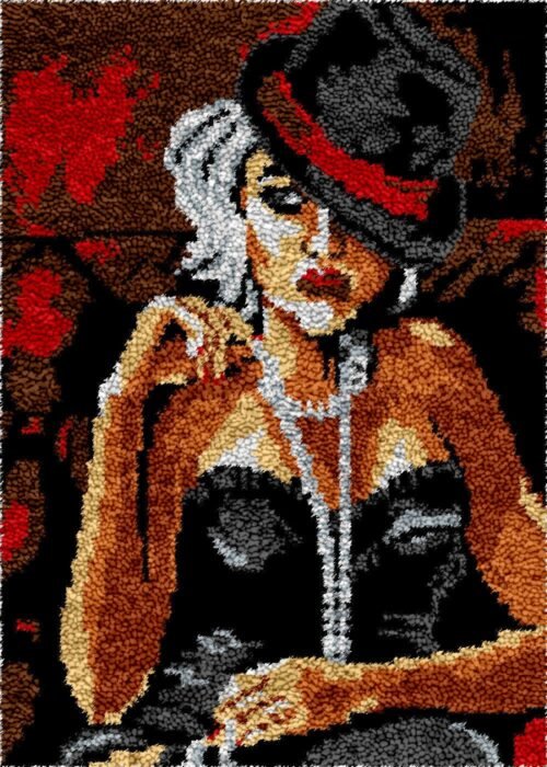 Broadway Dancer - Latch Hook Rug Kit
