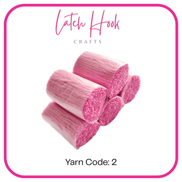 Bubblegum Fizz Latch Hook Yarn