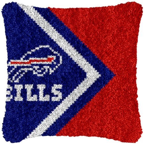 Buffalo Bills - Latch Hook Pillow Kit