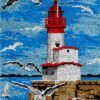 Busy Pier - Latch Hook Rug Kit