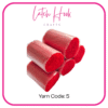 Candy Apple Red Latch Hook Yarn