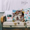 Charming Kitties - Latch Hook Pillow Kit