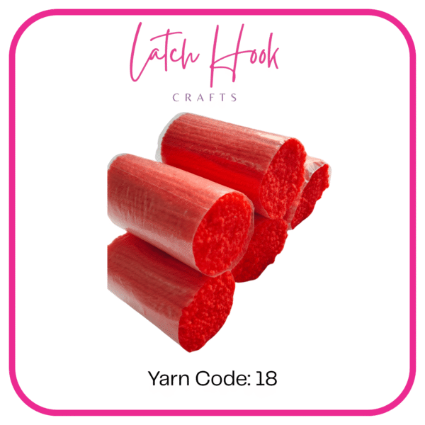 Cherry Tomato Latch Hook Yarn