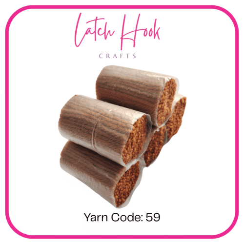 Chestnut Spice Latch Hook Yarn