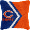 Chicago Bears - Latch Hook Pillow Kit