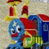 Choo Choo Train - Latch Hook Rug Kit