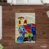 Choo Choo Train - Latch Hook Rug Kit