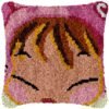 Chubby Cheek Baby - Latch Hook Pillow Kit