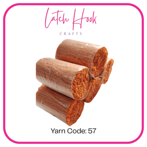 Cinnamon Bark Latch Hook Yarn
