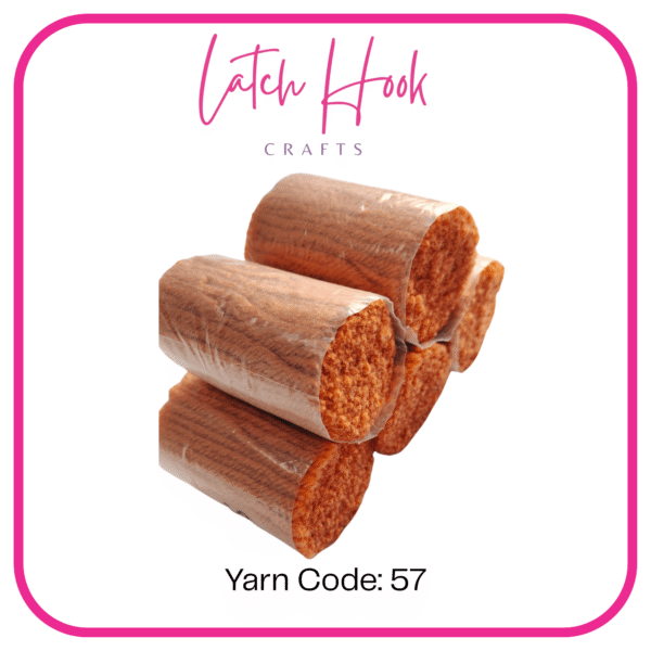 Cinnamon Bark Latch Hook Yarn