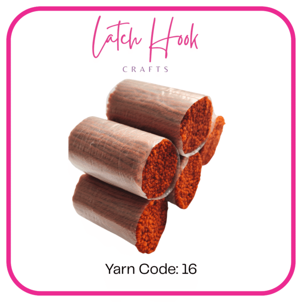 Cinnamon Spice Latch Hook Yarn