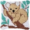 Clingy Koala - Latch Hook Pillow Kit