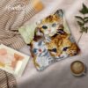 Clowder of Cats - Latch Hook Pillow Kit