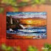 Coastal Sunset - Latch Hook Rug Kit