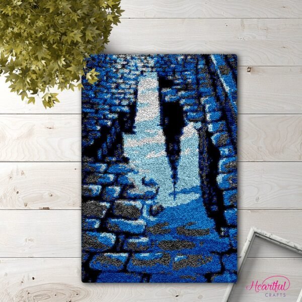Cobblestone Reflection - Latch Hook Rug Kit