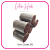 Cocoa Bean Latch Hook Yarn