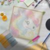 Colorful Unicorn - Latch Hook Kit for Kids
