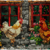 Country Charm - Latch Hook Rug Kit