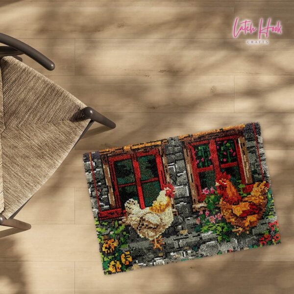 Country Charm - Latch Hook Rug Kit