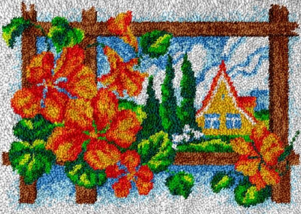 Countryside Escape - Latch Hook Rug Kit