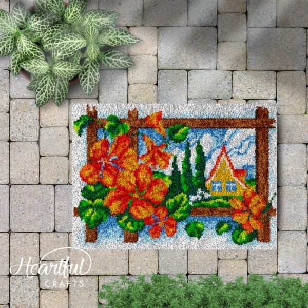 Countryside Escape - Latch Hook Rug Kit