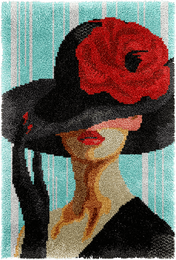 Couture Chic - Latch Hook Rug Kit