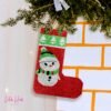 Cozy Snowman - Latch Hook Stockings Kit
