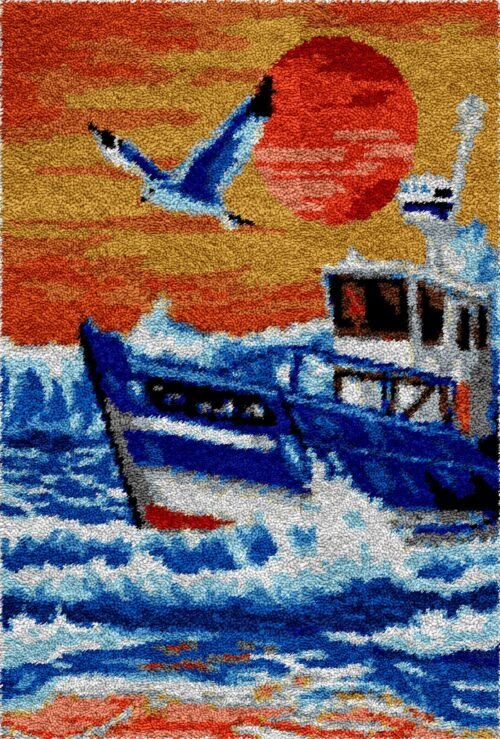 Cruisin' - Latch Hook Rug Kit